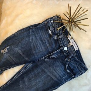 Ashley Mason Faded Distressed Jeans